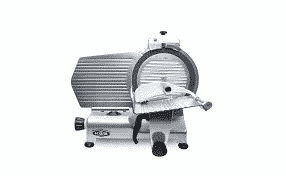 How often must a meat slicer be cleaned and sanitized when in constant use?