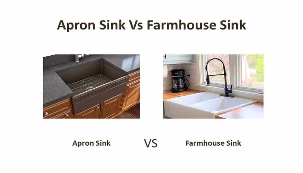 Apron Sink Vs Farmhouse Sink – What’s the Difference?