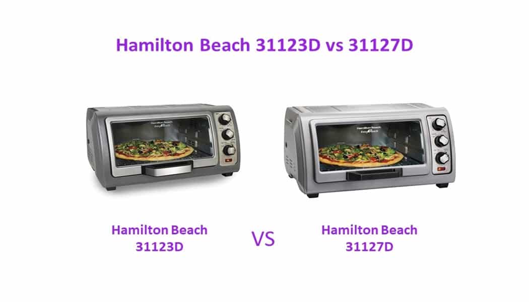 Hamilton Beach 31123D vs 31127D